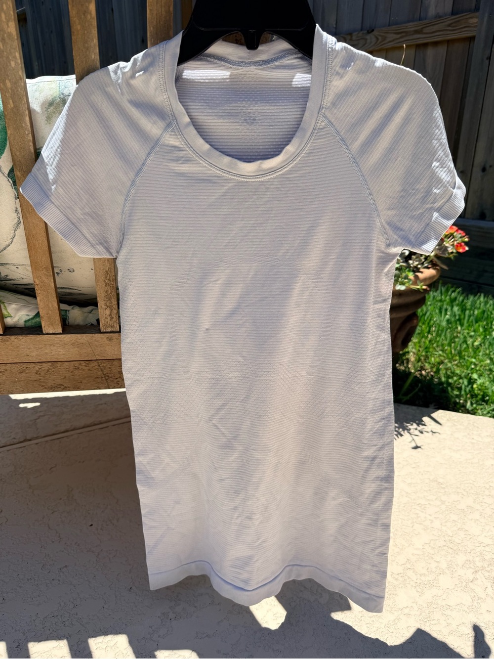 Lululemon Light Blue Short Sleeve Performance Tee